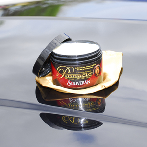 Pinnacle Souveran Paste Wax is the best car wax for black and red paint.