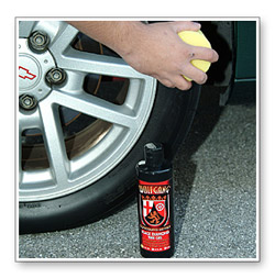 When applied regularly, Wolfgang Black Diamond Tire Gel prolongs the life of your tires, maintaining that showroom luster. 