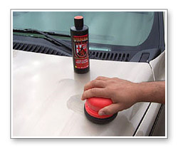 You can comfortably polish and wax your vehicle by hand without the fatigue you usually feel in your fingers.